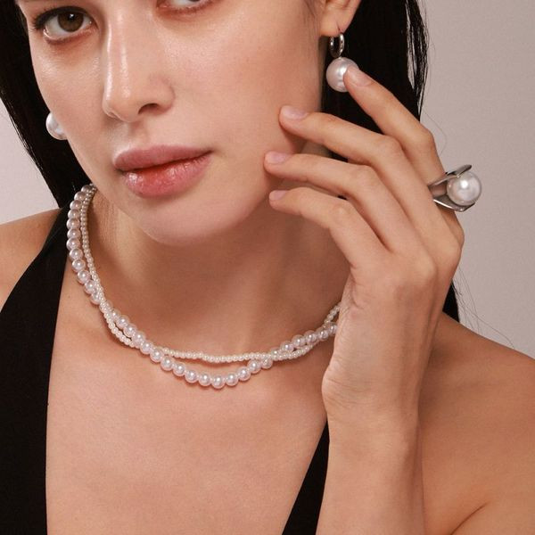 Колье из стали CJL82880