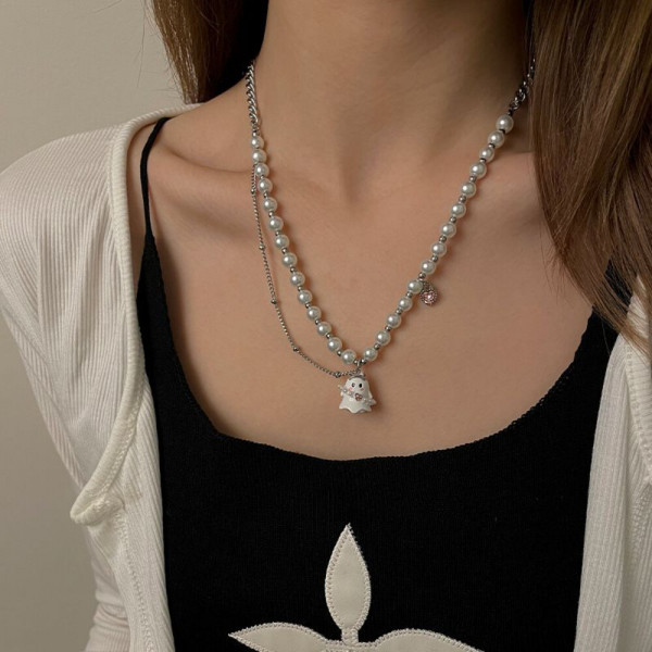 Колье из стали CJH56208