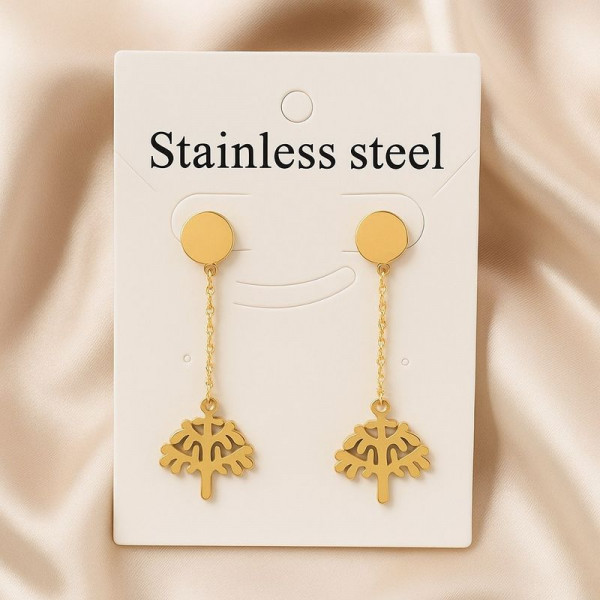 Серьги-пусеты с ажурными веерами J11531CJJ