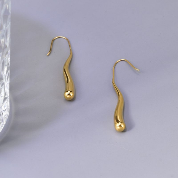 Серьги сталь CJL14408