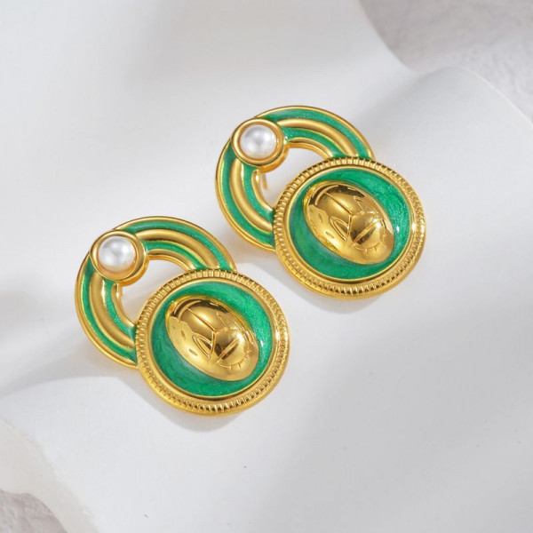 Серьги сталь CJL35138