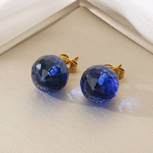 Серьги-пусеты Шарики CJJ17502