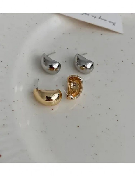 Серьги-гвоздики капли J10047CJJ