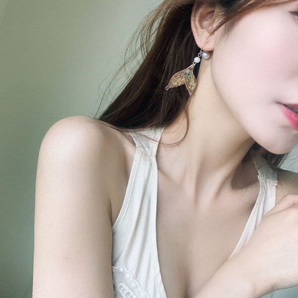 Серьги-гвоздики Хвосты русалки CJG29606