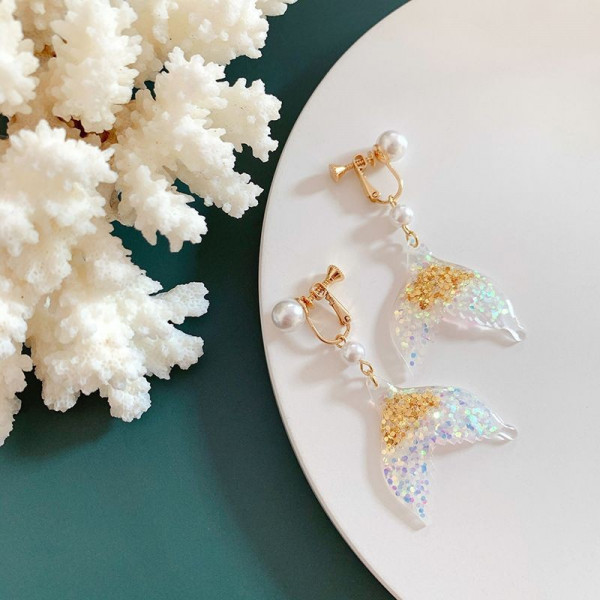 Серьги-гвоздики Хвосты русалки CJG29606