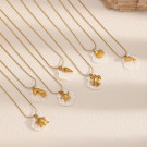 Золотистая цепочка с фигуркой CJN31941