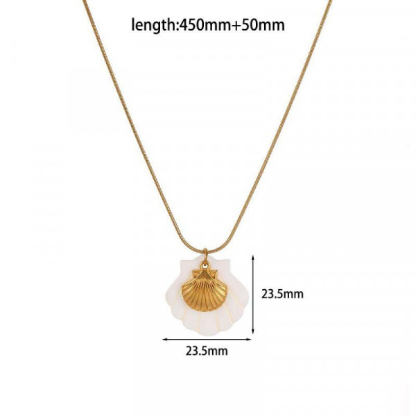 Колье из стали CJN31941