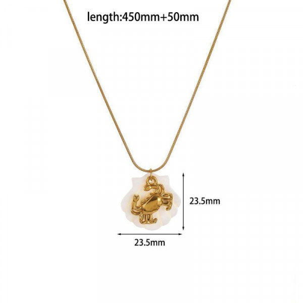 Колье из стали CJN31941