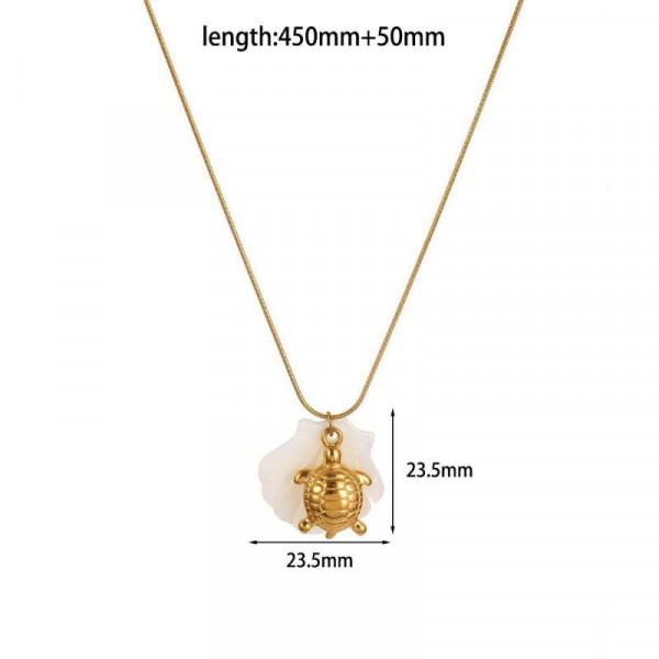 Колье из стали CJN31941