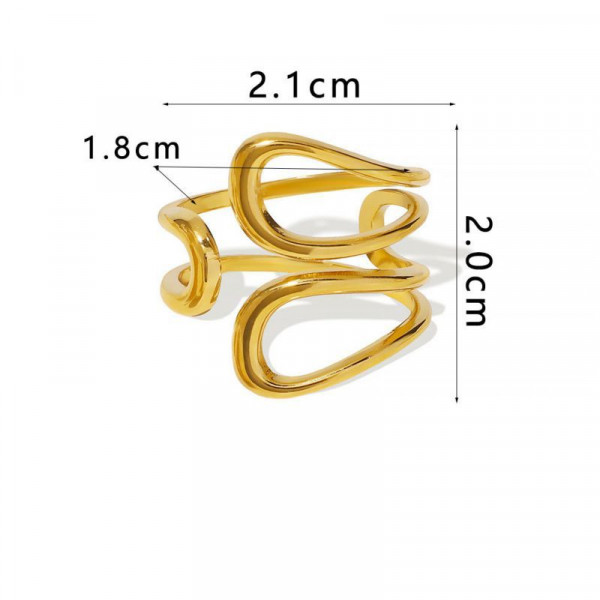 Фантазийное кольцо "Узел бесконечности" CJM30242