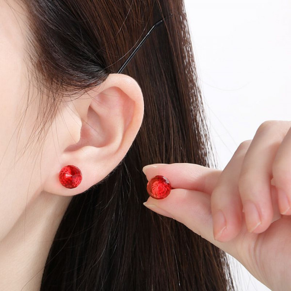 Серьги-пусеты Шарики CJJ17500