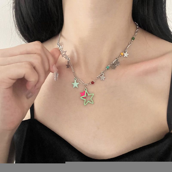 Колье из стали CJH92530