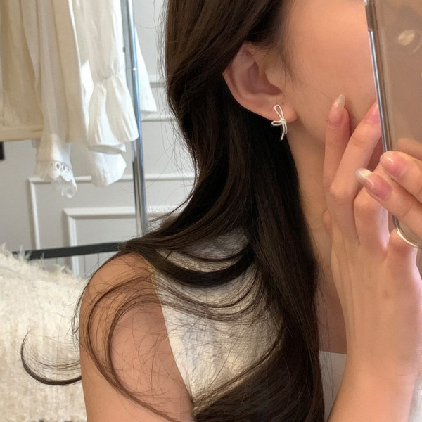 Серьги-гвоздики медь напыление платиной 1J12407CJJ