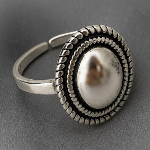 Кольцо медь напыление платиной 1J12183CJJ