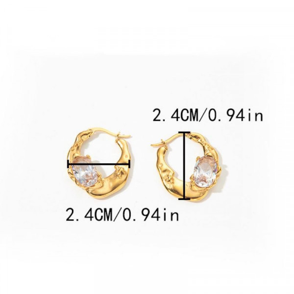 Серьги сталь CJD88898