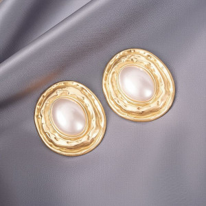 Серьги ювелирный сплав жемчужина 1J11742CJJ