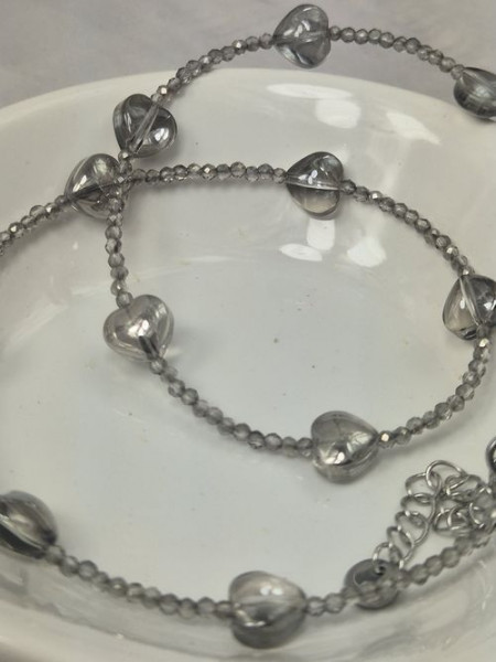 Тонкая цепочка с равномерно распределенными кристальными шармами J11433CJJ