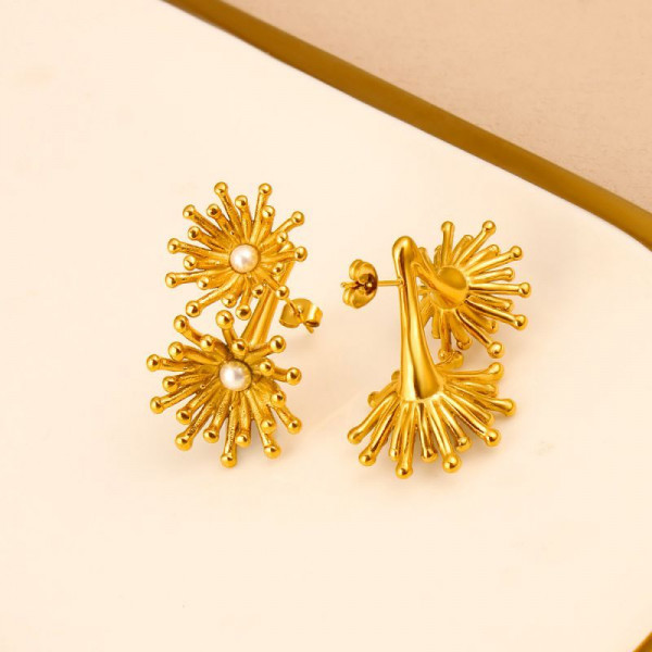 Серьги сталь CJP52852