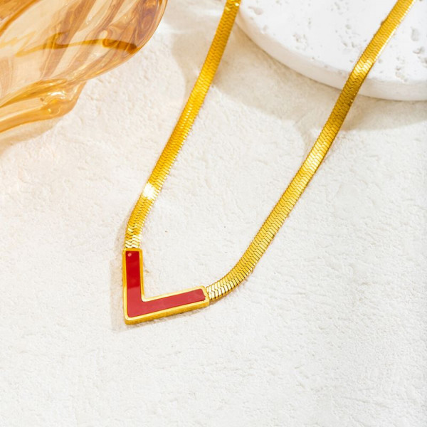 Колье из стали CJJ10528